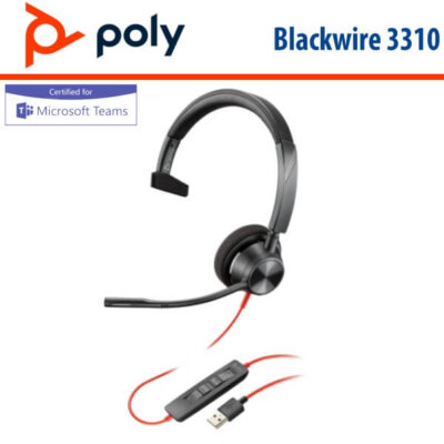 Poly Blackwire3310 Teams USB-A Dubai