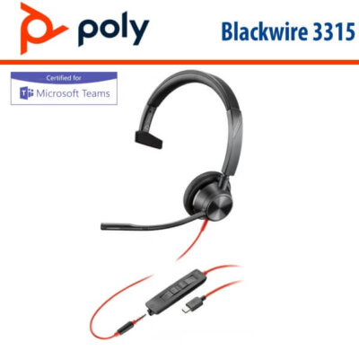 Poly Blackwire3315 Teams USB-C Dubai