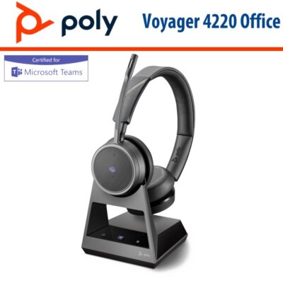 Poly Voyager4220 Office 2-Way Base Microsoft Teams USBA Dubai